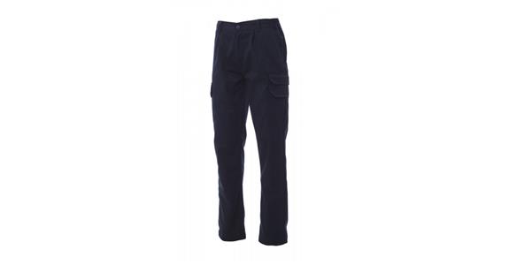 Spodnie XL CARGO 2.0 granatowe 65% poliest. + 35% bawełny 250 GR/MQ