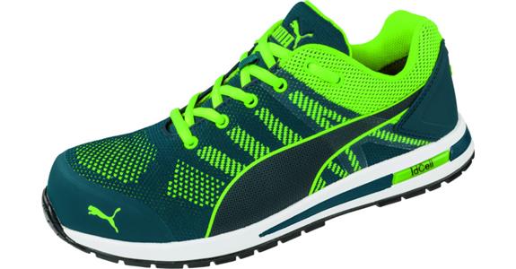 Low-cut safety shoe Elevate Knit Green Low S1P ESD size 45