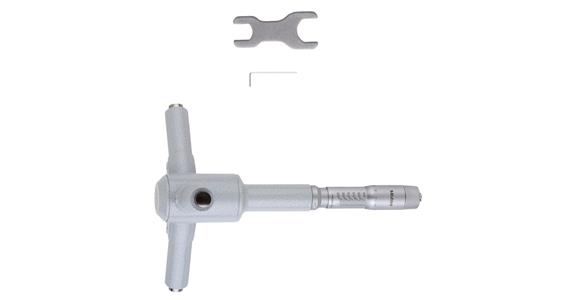 3-point internal micrometer 200-225 mm Holtests