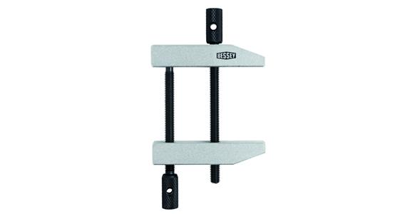 Parallel screw clamp, clamping width 55 mm