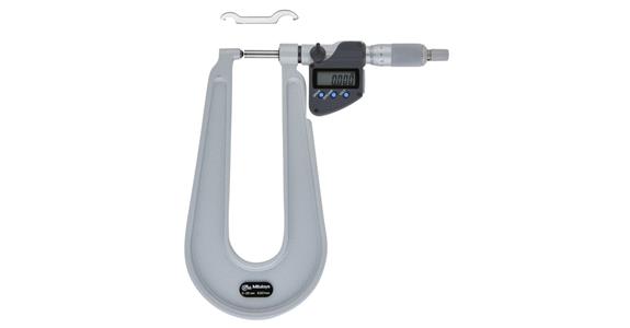 Mitutoyo micrometer with deep frame 0-25 mm type B
