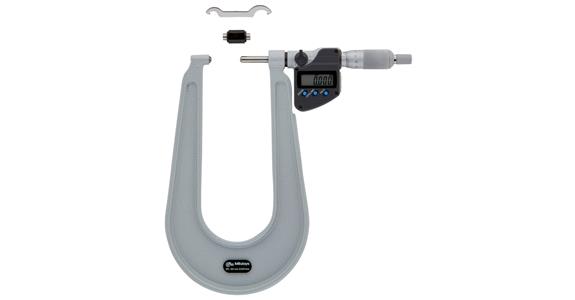 Mitutoyo micrometer with deep frame 25-50 mm type C