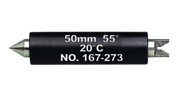 Thread setting gauge, metric/Whitworth, 55° 150 mm