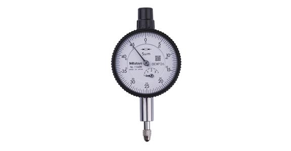 Messuhr metrisch 3,5 mm, 0,01mm, mit flacher Rückwand 1040AB