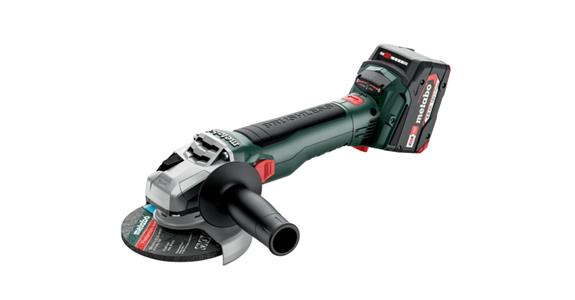 W 18 LT BL 11-125 cordless angle grinder; 18V 2x4AH