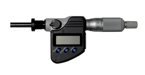 Digital-Einbaumessschraube mit Gewindeschaft M12x1 IP65 mit Klemmmutter