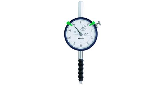 Messuhr metrisch 20 mm, 0,01mm, mit Öse, IP64