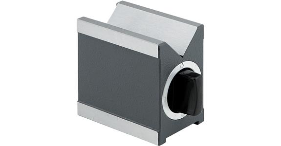 ATORN Pryzma podwójna, magnetyczna, 80 mm, hartowana, drewniane etui