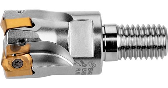 High-feed milling cutter thread 16E2R025M08-SBN10-C