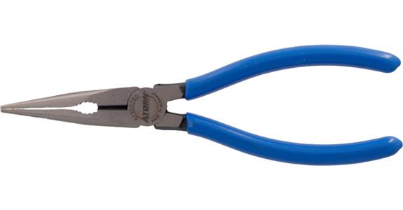 ATORN szczypce półokrągłe DIN 5745, 160 mm, proste, polerowane