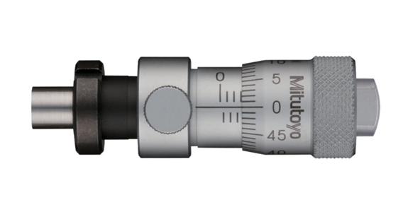 Einbaumessschraube 0-6,5mm mit Feststellung flach mit Klemmmutter