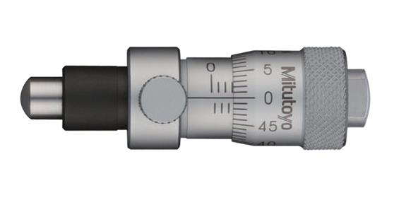Einbaumessschraube 0-6,5mm mit Feststellung sphärisch ohne Klemmmutter