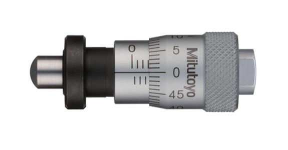 Einbaumessschraube 0-6,5mm große Trommel spährisch mit Klemmmutter