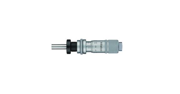 Einbaumessschraube 0-13mm flach mit Klemmmung und Klemmmutter