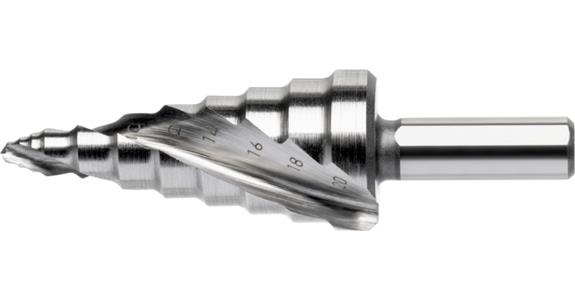 ATORN STEP wiertło stopniowe, z końcówką HSS STEP, 9-38 mm, typ 3