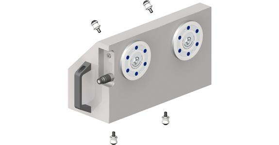 ATORN kątowy wspornik mocujący, 2-kierunkowy hydrauliczny K10.2