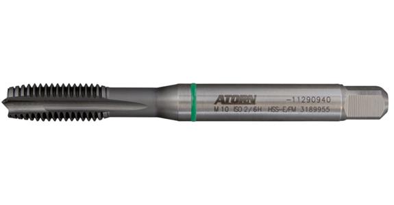 Gwintownik do otworów przelotowych do obróbki aluminium 3xD HSS-E/PM CrN DIN376 kształt B M12