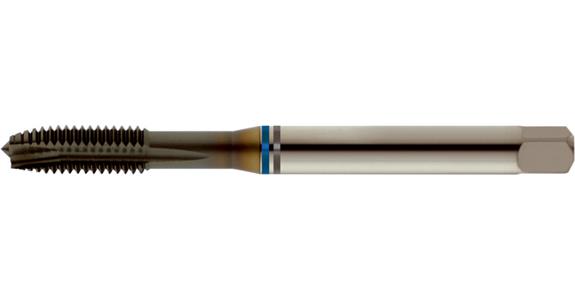 Gwintownik do otworów przelotowych M DIN 371 kształt B 3xD HSS-E-TiCN do 1400 N/mm² M6