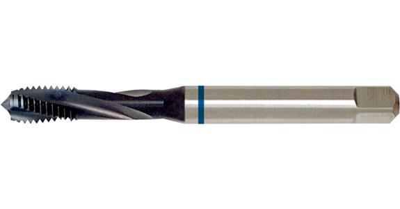 Gwintownik do otworów nieprzelotowych M DIN 371 15° kształt C 2xD HSS-E-TiCN M5