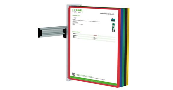 CLIP-O-FLEX Sichttafelhalter passend für COF Halteschiene