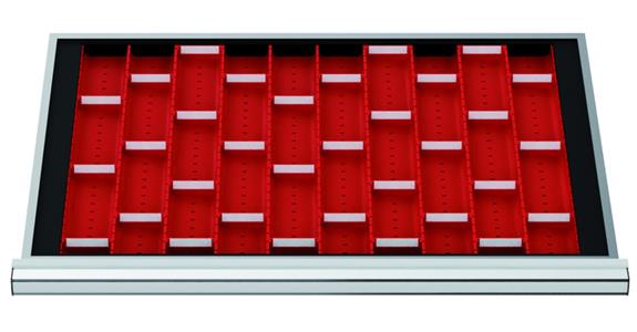LIZZARD Schubladeneinteilungs-Set Muldenplatten 800x450 mm