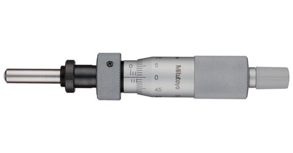 Einbaumessschraube 0-25mm sphärisch (SR 4) mit Klemmmutter