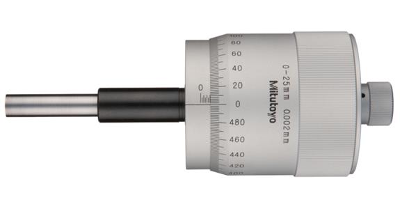 Einbaumessschraube 0-25mm flach ohne Klemmmutter und großer Trommel