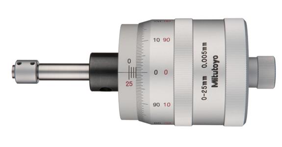 Einbaumessschraube 0-25mm flach ohne Klemmmutter