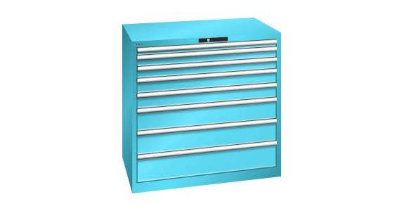 Schubladenschrank 1023x725x1000mm 8Schubladen 1x50/2x75/2x100/2x150/1x200 5012