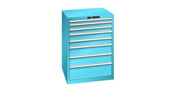 Schubladenschrank 717x725x1000mm 8 Schubladen 1x50/2x75/2x100/2x150/1x200 5012