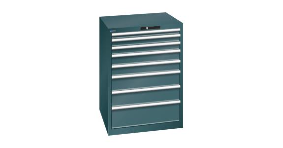 Schubladenschrank 717x725x1000mm 8 Schubladen 1x50/2x75/2x100/2x150/1x200mm 7016