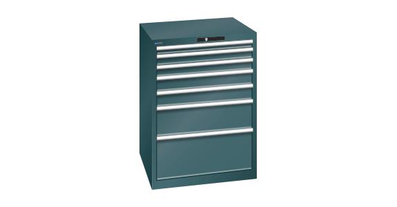 Schubladenschrank 717x725x1000mm 7 Schubladen 1x50/2x75/2x100/1x200/1x300mm 7016