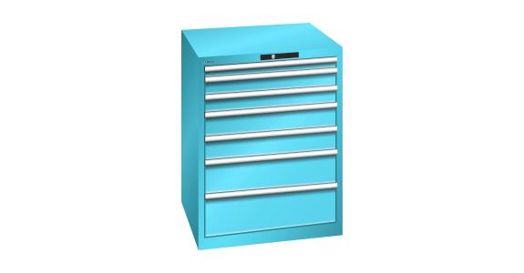 Schubladenschrank 717x725x850mm 7 Schubladen 1x50/2x75/2x100/1x150/1x200mm 5012
