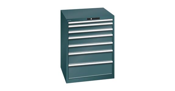 Schubladenschrank 717x725x850mm 7 Schubladen 1x50/2x75/2x100/1x150/1x200mm 7016