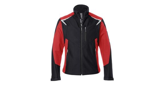 Ultrashell Jacke BODYFORCE schwarz/mittelrot Gr.S
