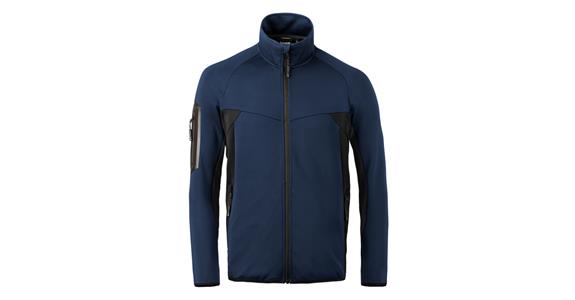 Stretchjacke AthletiQ dunkelblau/schwarz Gr.XXL