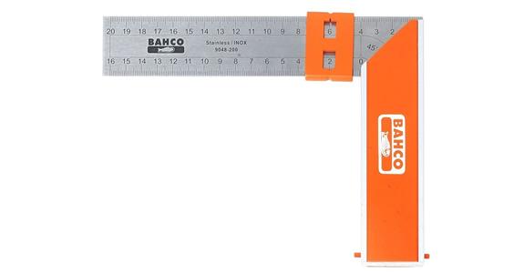 Zimmermannswinkel 250 mm mit zusätzlicher Schiebemarkierung
