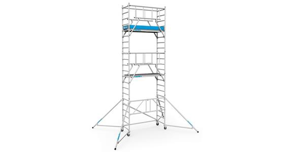 PaxTower S-Plus 1T Plattformhöhe 4,55m Plattform 0,72x1,80m Arbeitshöhe 6,55m