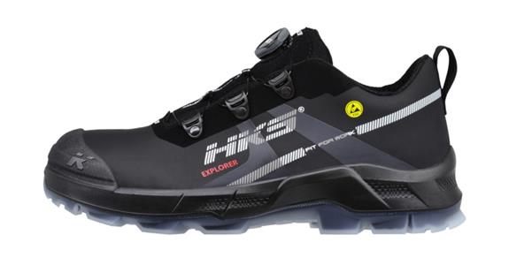 Sicherheits-Halbschuh Explorer Black BOA S3S ESD Gr.48