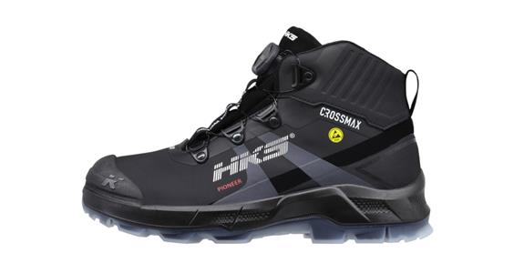 Sicherheits-Stiefel Pioneer Black BOA S3S ESD Gr.48