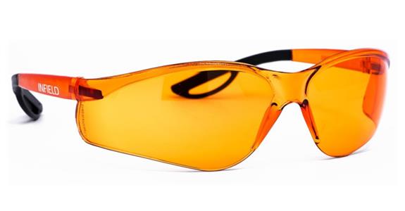 Schutzbrille Raptor Orange, Scheibe orange