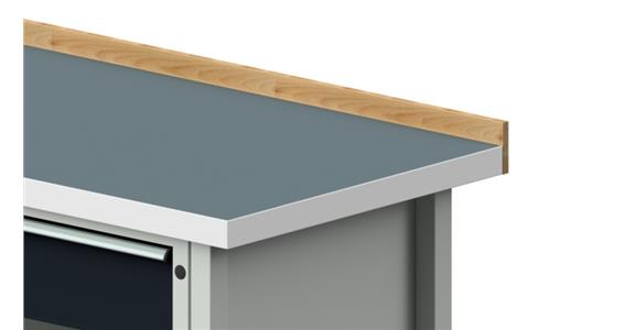 ANKE Listwa zabezpiecz. z litego drewna buk. dł. x w. x sz. 2800x90x14mm, 2 szt.