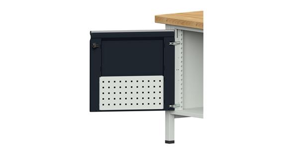 Panel na dokumenty ANKE na wew.drzwi RAL 7035 jasnoszary ANKE stół warsz. V+VS
