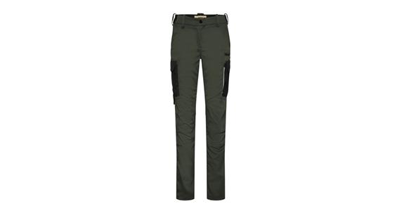 Damen Worker-Performancehose X-Stretch olive Gr. L