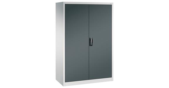 Large tool cabinet 1950X1200X600 RAL7035/7016, drawer block, bottom