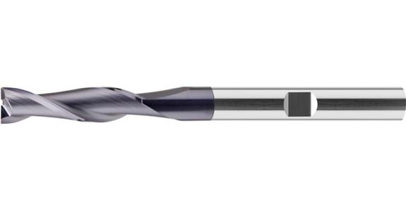 VHM-Schaftfräser Größe XL TiAlN-beschichtet HB Z2 Ø12