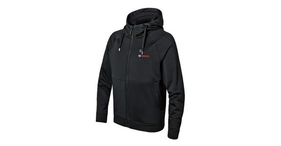 Beheizbarer Hoodie GHH schwarz Gr.XL
