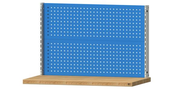 Werkbankaufbau 2 x Lochblech 400 mm RAL 7035/5012