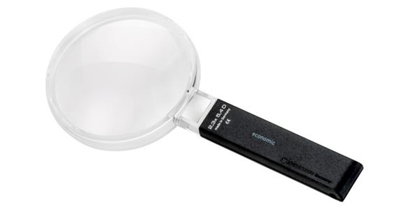 Leseglas Ø80mm 2,5 fach economic