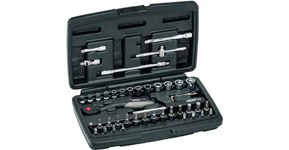 6kant-Steckschlüsselsatz 1/4Z V2414-BE 46-tlg.